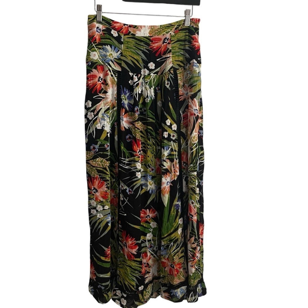 NWT Dance & Marvel Floral Maxi Wrap Skirt size medium